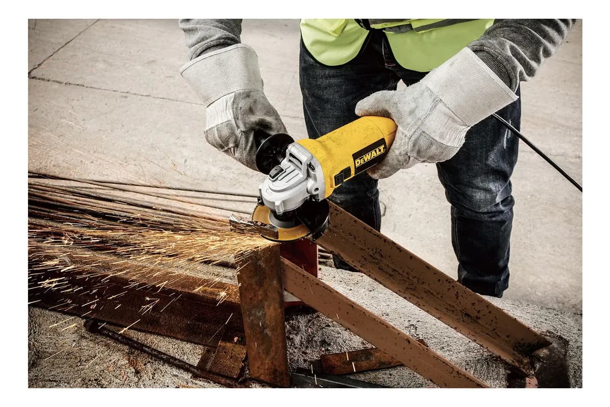 Dewalt Dwe750-ar amoladora 115 mm 750w ultra compacta amarillo frecuencia 50hz/60hz — foto 2